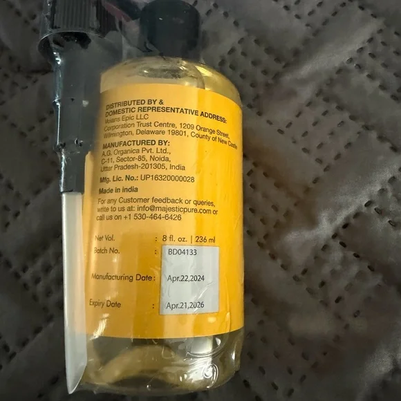 Majestic Vitamin E Oil - Yellow Label - Picture 2 of 3